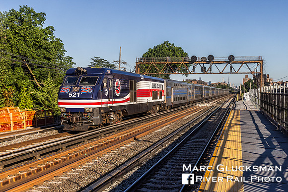 MTA LIRR Long Island Rail Road 521 America250, Forest Hills, Queens, New York