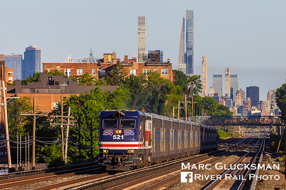MTA LIRR Long Island Rail Road 521 America250, Forest Hills, Queens, New York
