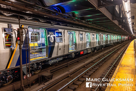 MTA NYCT Subway R211A 3854, 181 Street, New York, New York