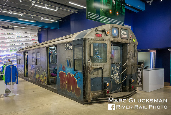MTA NYCT Subway R-30 8394, Asics Store, New York, New York