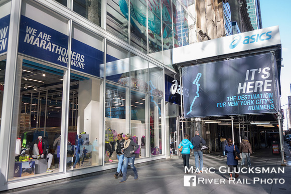 MTA NYCT Subway R-30 8394, Asics Store, New York, New York
