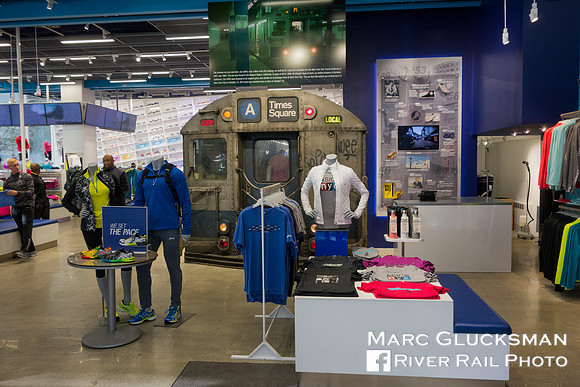 MTA NYCT Subway R-30 8394, Asics Store, New York, New York