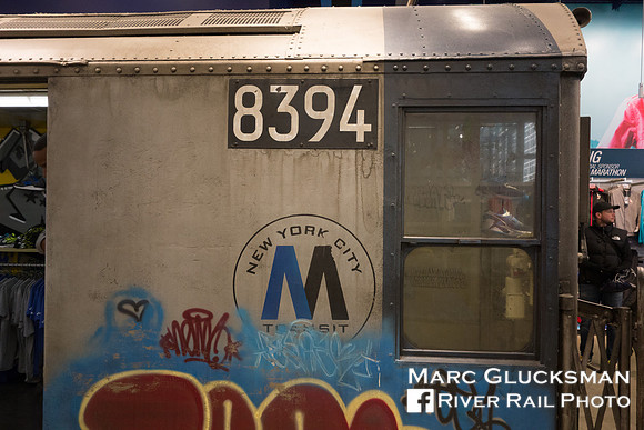MTA NYCT Subway R-30 8394, Asics Store, New York, New York