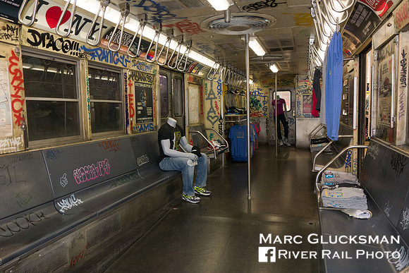 MTA NYCT Subway R-30 8394, Asics Store, New York, New York