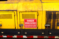 MTA NYCT Subway A Line, Loram Rail Grinder, New York, New York