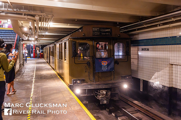 New York Transit Museum, Court Street, Triplex-D 6112, Brooklyn, New York