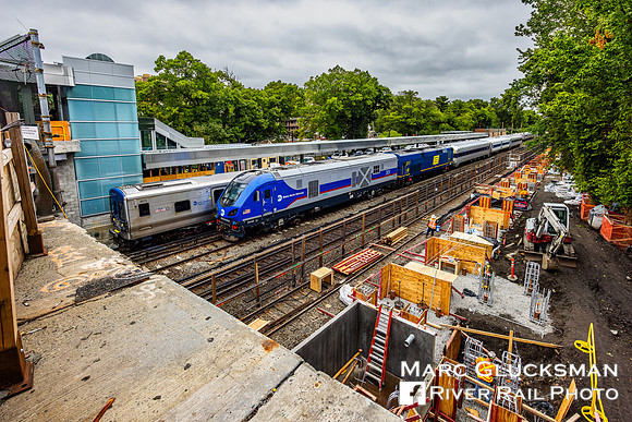 MTA Metro-North Railroad Inspection Cars, MNCW 301 217, MNR Woodlawn, Bronx, New York