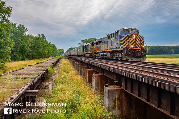 CSX Q253 CREX 1333, Savannah, New York