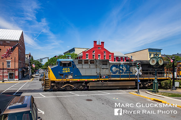 CSX B765, CSXT 465, Hudson, New York