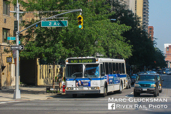 MTA NYCT Bus 143, Route M30, New York, New York