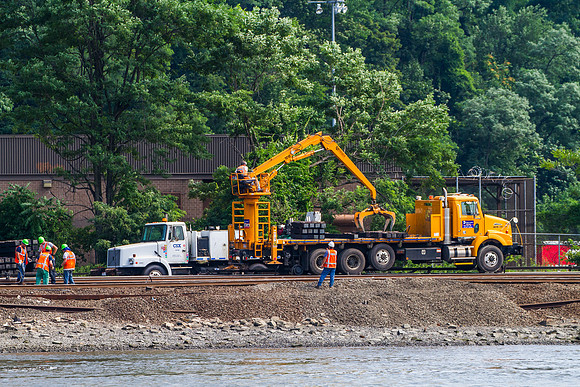 MTA Metro-North Railroad, CSX Derailment, Spuyten Duyvil, Bronx, New York