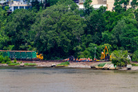 MTA Metro-North Railroad, CSX Derailment, Spuyten Duyvil, Bronx, New York