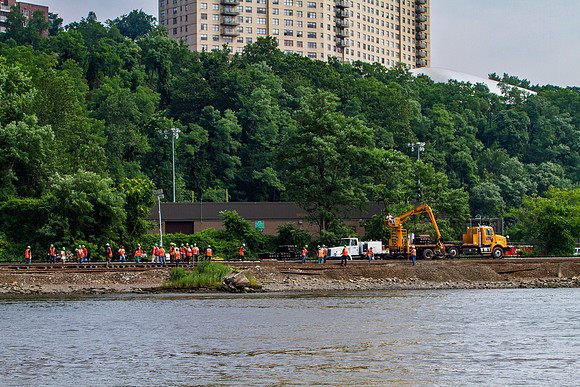 MTA Metro-North Railroad, CSX Derailment, Spuyten Duyvil, Bronx, New York