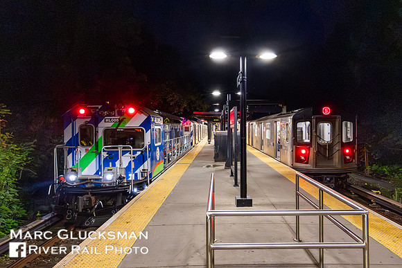 MTA NYCT Subway, C Division, Pump Train, PC04 P8005, HL 005, Dyre Avenue, Bronx, New York