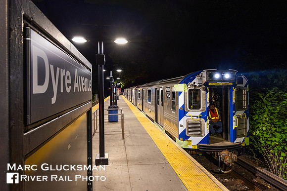 MTA NYCT Subway, C Division, Pump Train, PC04 P8005, HL 005, Dyre Avenue, Bronx, New York