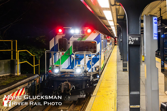 MTA NYCT Subway, C Division, Pump Train, PC04 P8005, HL 005, Dyre Avenue, Bronx, New York