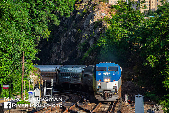Amtrak Empire Service to Grand Central Terminal, Spuyten Duyvil, Bronx, NY