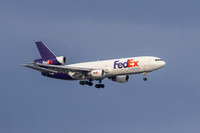FedEx 306 N306FE, DC-10-30F, Harrison, New Jersey