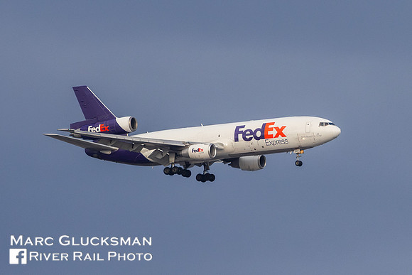 FedEx 306 N306FE, DC-10-30F, Harrison, New Jersey