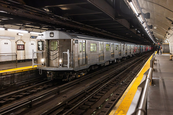 MTA NYCT Subway NYTM 3350, 181 Street A Line, New York, NY