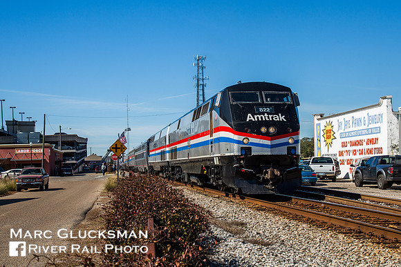 Amtrak Sunset Limited - Inspection Train, Gulfport, Mississippi