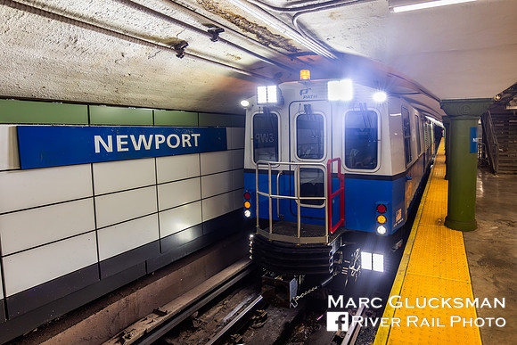 PATH, TIV Track Inspection Vehicle/Geometry Car, Newport, Jersey City, New Jersey