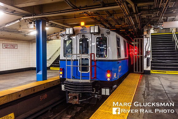 PATH, TIV Track Inspection Vehicle/Geometry Car, 33 Street, New York. New York