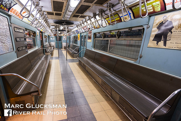 MTA NYCT Subway/New York Transit Museum R33S 9306, Court Street, Brooklyn, New York