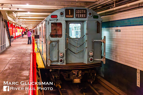 MTA NYCT Subway/New York Transit Museum R33S 9306, Court Street, Brooklyn, New York