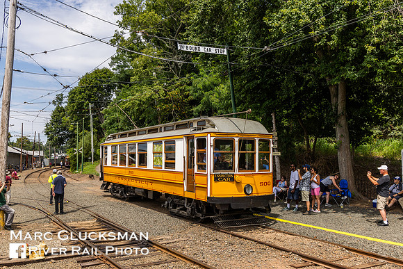 Conn Co 500, Shore Line Trolley Museum, Branford, Connecticut