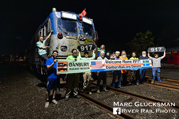 Danbury Railway Museum, Amtrak 917, Danbury, Connecticut