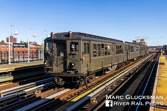 MTA NYCT Subway Transit Museum IRT Lo-Vs, Burke Avenue, Bronx, New York