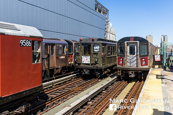 MTA NYCT Subway Transit Museum and Road Trains, Yankee Stadium, Bronx, New York