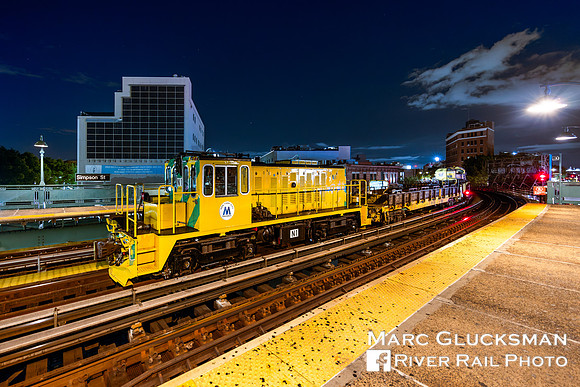 MTA NYCT Subway C Division N1, 2 Line, Simpson Street, Bronx, New York