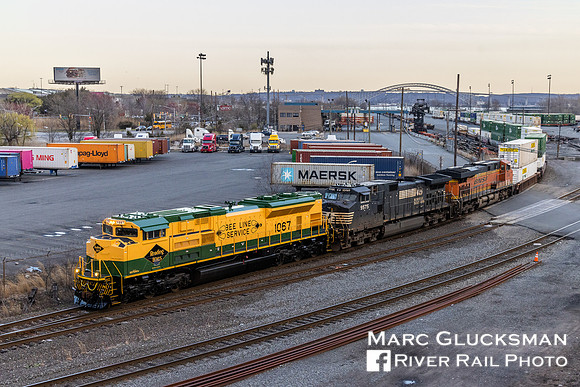 NS 1067 (Reading Railroad Heritage), ERail, Elizabeth, New Jersey
