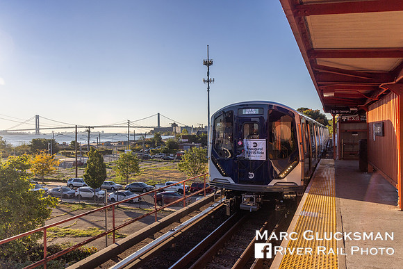 MTA Staten Island Railway R-211S Inaugural, 100 R-211S, Stapleton, Staten Island, New York