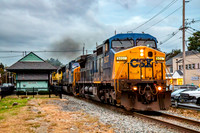 NYSW SU-99, CSXT 9037, Hawthorne, New Jersey