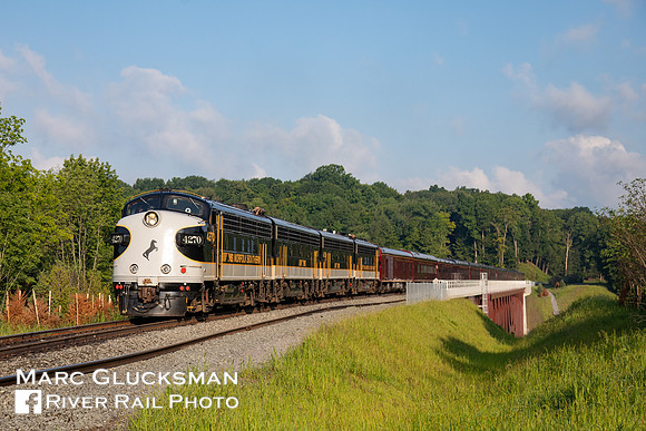 Norfolk Southern Train 954, NS 4270, Portageville, New York