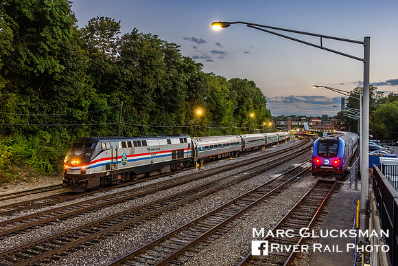 Amtrak 239 AMTK 703, Poughkeepsie, New York