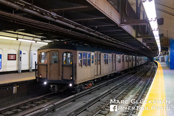 MTA NYCT Subway AB/Standard 2390, 181 Street, New York, New York