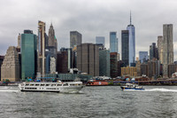 Former Staten Island Ferry  MV John F Kennedy, Pier 17, New York, New York