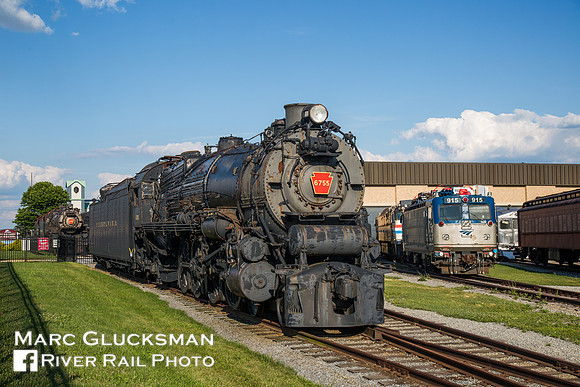 PRR 6755 AMTK 915, Railroad Museum of Pennsylvania, Strasburg, PA