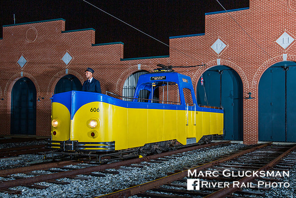 Blackpool "Boat Car" 606, National Capital Trolley Museum