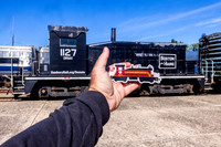 Danbury Railway Museum, Boston & Maine BM 1127, Danbury, Connecticut