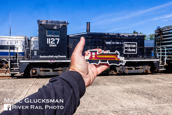 Danbury Railway Museum, Boston & Maine BM 1127, Danbury, Connecticut