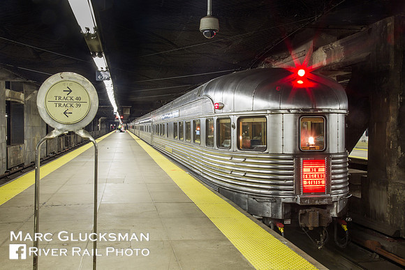 Webb Rail former New York Central car "Babbling Brook", Grand Central Terminal, New York, NY