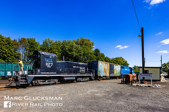 Danbury Railway Museum, Boston & Maine BM 1127, Danbury, Connecticut