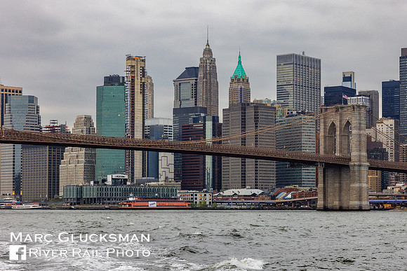 Former Staten Island Ferry  MV John F Kennedy, Pier 17, New York, New York