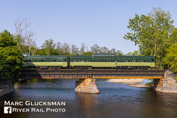 Webb Rail at the Saranac River, Plattsburgh, New York