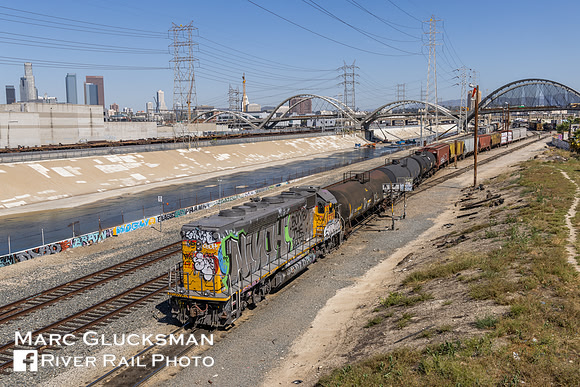UP YJY68, UP 1373, Los Angeles, California